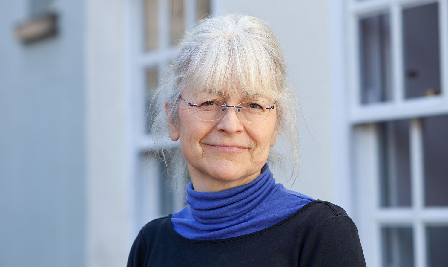 Head and shoulders portrait of Anna Eavis