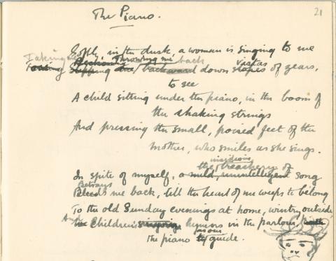 Extract from The Piano Extract from The Piano