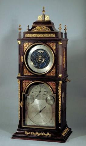Astronomical and musical pedestal clock by Henry Jenkins Astronomical and musical pedestal clock by Henry Jenkins