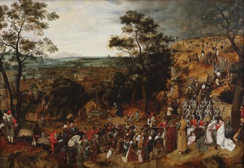 The Procession to Calvary by Pieter Brueghel the Younger The Procession to Calvary by Pieter Brueghel the Younger