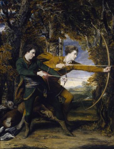 Joshua Reynolds' Colonel Acland and Lord Sydney: The Archers Joshua Reynolds' Colonel Acland and Lord Sydney: The Archers