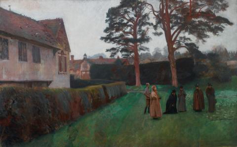A Game of Bowls, by Sargent A Game of Bowls, by Sargent