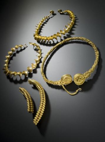 Iron Age gold torcs