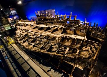 Large ship hull
