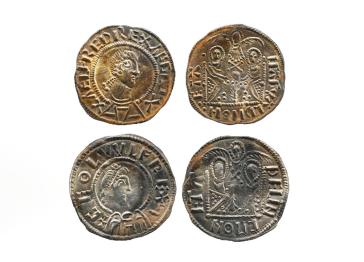 Four pennies