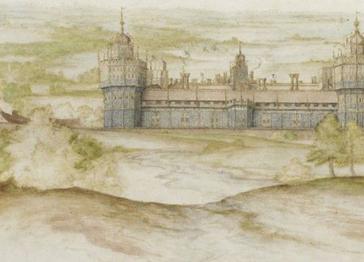 Earliest watercolour of Henry VIII’s Nonsuch palace saved