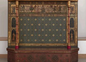 Rare Burges furniture with literary connections acquired for Bedford